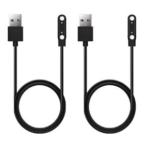 شاحن مغناطيسي لسماعات الرأس Raycon Bone Conduction، كابل شحن USB بديل لسماعات الرأس اللاسلكية Raycon Fitness & Work Bone Conduction، ملحق سلك الطاقة المغناطيسي ثنائي الدبوس، 2 قدم/60 سم in Saudi Arabia