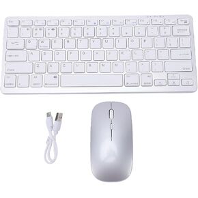 Yunseity Wireless Keyboard and Mouse Set, Bluetooth 5.0 3.0 2.4G Rechargeable Combo with Scissor Switch Keys and 10m Range, for Pad Pro Air A16 11th 10th 8th 9th Gen Tablets Laptops in Kuwait