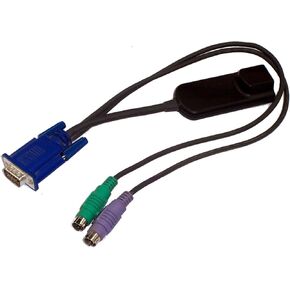 Avocent DSRIQ-PS2 كابل HDMI أسود من ذكر إلى ذكر RCA KVM، عدد 1، استخدام داخلي، توصيل الكمبيوتر والشاشة وجهاز العرض in Kuwait