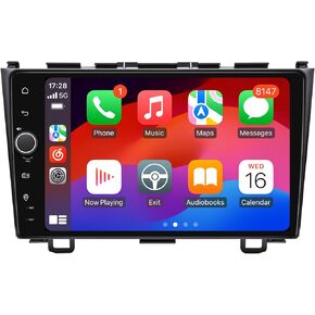 راديو سيارة JOYING لسيارة Honda CRV 2007-2011 Android 13 ستيريو سيارة 9 بوصة تعمل باللمس وحدة رأسية مع Carplay لاسلكي وAndroid Auto، وصلة مرآة، ملاحة GPS، SWC(JY-HT122N4) in Kuwait