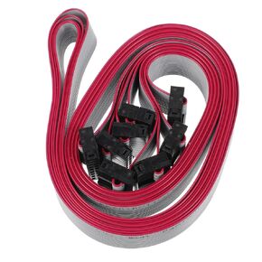 Yardwe 4pcs 16 Pin Flat Ribbon Cable with 2.54mm Pitch IDC Connector Cord Gray Wire 1m Length for Industrial Electrical Wiring and Cable Assemblies in Saudi Arabia