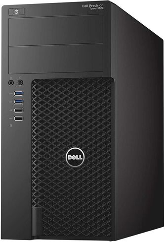 كمبيوتر مكتبي للأعمال Dell Precision 3620 Mini Tower، Windows 11 Pro، Core i5-6500، ذاكرة وصول عشوائي 16 جيجابايت، 512 جيجابايت SSD، ماوس، لوحة مفاتيح، واي فاي (متجدد) in Kuwait