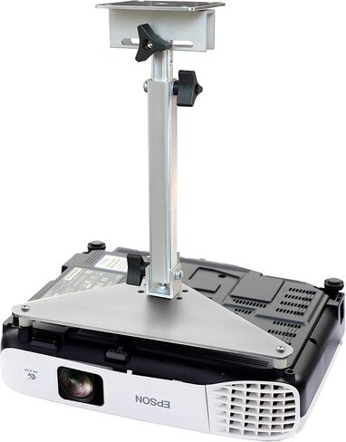حامل سقف لجهاز العرض متوافق مع Epson Home Cinema 2350 880 880X VS260 مع اقتران التحول الجانبي (امتداد تلسكوبي 13-20 بوصة) in Kuwait