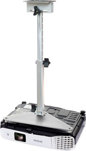 حامل سقف لجهاز العرض متوافق مع Epson Home Cinema 2350 880 880X VS260 مع اقتران التحول الجانبي (امتداد تلسكوبي 13-20 بوصة) in Kuwait