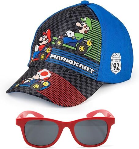 Nintendo Boys Super Mario Bros. Cotton Baseball Cap (Ages 4-7), Size 4-7, Super Mario Bros in Saudi Arabia