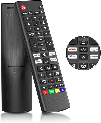 3 عبوات لجهاز التحكم عن بعد للتلفزيون الذكي LG العالمي، AKB75095307 بديل للتحكم عن بعد لـ AKB75375604 AKB74915305 جميع أجهزة تلفزيون LG الذكية LED LCD UHD HDTV 3D 4K in Kuwait
