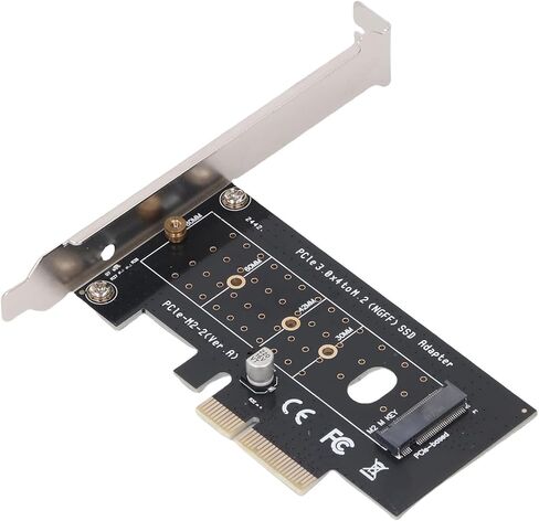 محول Fabater PCIe إلى NGFF، بطاقة توسيع 32 جيجابت في الثانية NVMe M 2 SSD PCIe 4 0 M 2 لسطح المكتب مع تبديد حرارة نحاسي مزدوج الجوانب لـ 7 8 10 11 in Kuwait