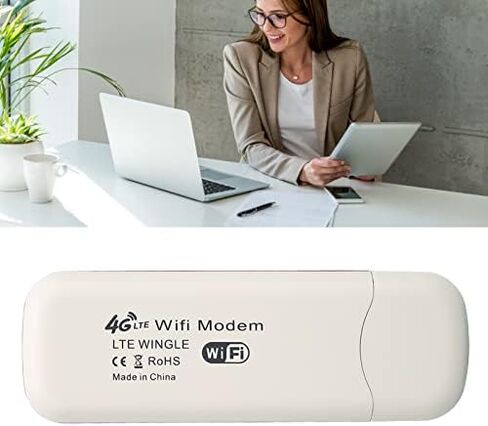 راوتر واي فاي 4G LTE محمول، نقطة اتصال محمولة تعمل بمنفذ USB مع تشفير WPA WPA2 للسفر في المكاتب المنزلية في آسيا وأفريقيا الوسطى in Kuwait