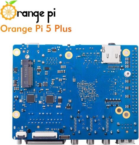 Orange Pi 5 Plus 16GB Rockchip RK3588 8 Core 64 Bit Single Board Computer, 2.4GHz Frequency 8K Video Decoding Open Source Development Board Run Orange Pi OS, Android, Debian, Ubuntu (5 Plus V2.1 16G) in Kuwait