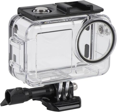 Yunseity Action Camera Water Case, 60m Depth water proof Housing with Anti Fog Filter Kit Base, for Action 5 Pro 4 3 Cameras in Kuwait