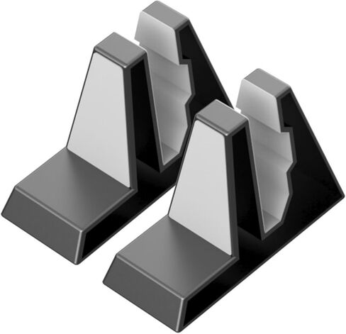 Universals Laptop Tablets Vertical Stand Holder with Antislip Silicone for Pad Desktop Organization and Better Cooling Nonslip Silicone Pad in Kuwait