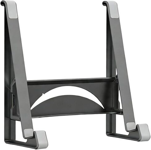 Modern Laptop Stand Double Function Side Vertical Setups Ergonomic ABS Silicone for Desk Antislip Laptop Stand in Kuwait