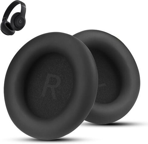 Replacement Earpads for Anker Sound core Space One (S1) Headphones, Earpads with Soft Protein Leather and Memory Foam Comfort Earpads (Black) in Kuwait