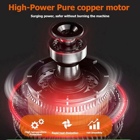 Jadeshay 288VF Lithium Battery Air Blower - Powerful Dust Removal Tool for Home, Car, Computer Cleaning (Red) in Kuwait