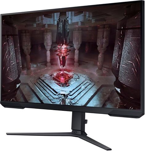 Samsung Odyssey G51C 32" LED QHD FreeSync Premium Gaming Monitor with HDR10, Black, 165Hz Refresh Rate, 1ms Response Time, 2560 x 1440, DisplayPort, HDMI, DealExpress Accessories in Kuwait