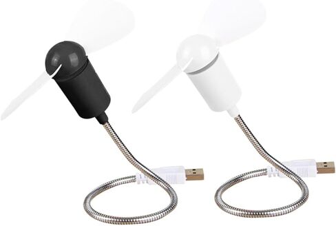 5 قطع USB مجموعة مروحة صغيرة محمولة مرنة هادئة مراوح تبريد الهواء لأجهزة الكمبيوتر المحمول والكمبيوتر المكتبي للمنزل والمكتب والسفر (لون عشوائي) in Kuwait