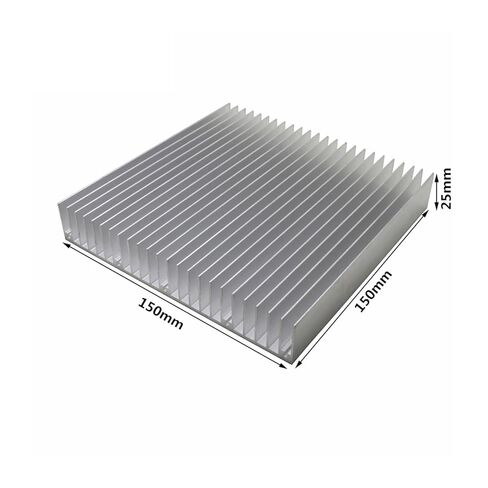 150x150x25 مللي متر لتقوم بها بنفسك مبادل حراري من الألومنيوم بالوعة الحرارة المبرد تبريد برودة لتبديد الدوائر الإلكترونية المتكاملة LED in Kuwait