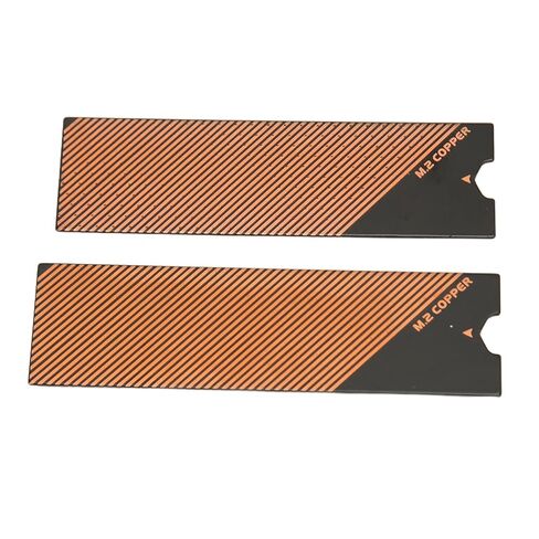 مجموعة تبريد M.2 SSD من النحاس والجرافين النحاسي مع وسادات حرارية لأجهزة الكمبيوتر المحمول M.2 NVMe SSD ووحدة التحكم في الألعاب والكمبيوتر الشخصي in Kuwait