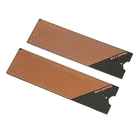 مجموعة تبريد M.2 SSD من النحاس والجرافين النحاسي مع وسادات حرارية لأجهزة الكمبيوتر المحمول M.2 NVMe SSD ووحدة التحكم في الألعاب والكمبيوتر الشخصي in Kuwait
