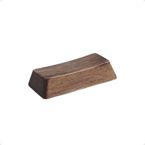 Black Walnut Wood Keycaps, Wooden Keycap for Mechanical Keyboard, OEM Profile, Artisan Key Caps Set, MX-Style Compatible, Single Keys & Complete Sets (R1 2.75U (1-Key)) in Saudi Arabia