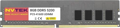 48GB 1X48GB DDR5 5200MHz PC5-41600 2Rx8 1.1V CL44 288-PIN Non-ECC Unbuffered UDIMM NVTEK Laptop PC Memory in Saudi Arabia