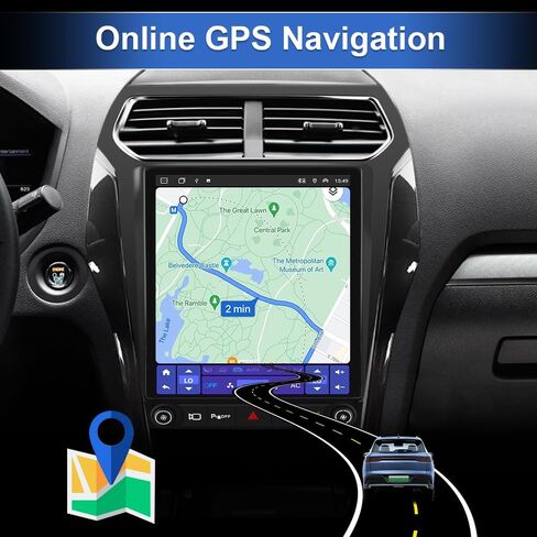 راديو سيارة Android 13 [4G+64G] لسيارة Ford Explorer 2011-2019، شاشة ستيريو تعمل باللمس 12.1 بوصة مع نظام تحديد المواقع واي فاي SWC اللاسلكي CarPlay Android Auto in Kuwait