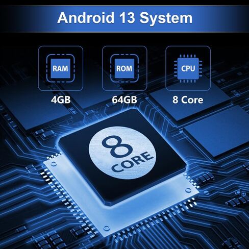 راديو سيارة Android 13 [4G+64G] لسيارة Ford Explorer 2011-2019، شاشة ستيريو تعمل باللمس 12.1 بوصة مع نظام تحديد المواقع واي فاي SWC اللاسلكي CarPlay Android Auto in Kuwait