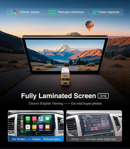 11.5 Inch Car Radio Stereo for Honda Accord 8th 2008-2013 Upgrade IPS HD Touch Screen 4+64G Car Radio Wireless CarPlay Android Auto, GPS FM/SWC Bluetooth 1280P Backup Camera in Kuwait
