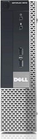 Premium Dell Optiplex 9010 USFF Business Desktop Computer (Intel Quad-Core i5-3470S up to 3.4GHz,8 GB RAM, 128 GB SSD, DVD, WiFi,Windows 10 Professional) (Renewed) in Kuwait