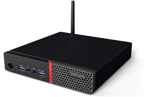 LENOVO M600 Tiny Dual Displays الكمبيوتر المدعوم (Intel Pentium حتى 2.64 جيجا هرتز، 4G DDR RAM، 128GB SSD، WiFi، Bluetooth، HDMI، USB 3.0، Dual DisplayPort، Windows 11 pro) (متجدد) in Kuwait