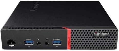 LENOVO M600 Tiny Dual Displays الكمبيوتر المدعوم (Intel Pentium حتى 2.64 جيجا هرتز، 4G DDR RAM، 128GB SSD، WiFi، Bluetooth، HDMI، USB 3.0، Dual DisplayPort، Windows 11 pro) (متجدد) in Kuwait