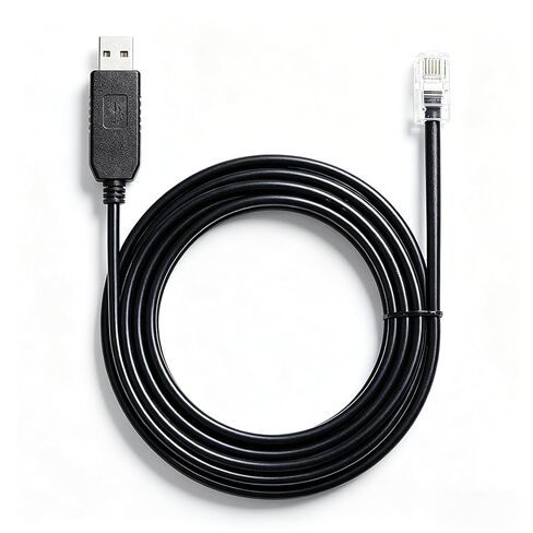 كابل وحدة تحكم تسلسلي USB إلى RJ12 متوافق مع كابل واجهة Meade #507 LX200، كابل وحدة تحكم مطور، 1.8 متر in Kuwait