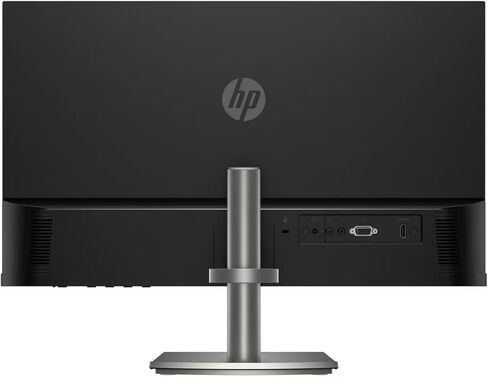 شاشة HP Series 5 524da مقاس 24 بوصة FHD IPS مع وقت استجابة 5 مللي ثانية، مضادة للتوهج، خالية من الوميض، VGA، HDMI، لون أسود/رمادي (B11W5AT#ABA) (متجدد) in Kuwait