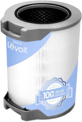 LEVOIT LV-H134 Air Purifier Replacement, H13 True HEPA and High-Efficiency Activated Carbon Filters Set, LV-H134-RF, 1 Pack, 3-in-1, White in Kuwait
