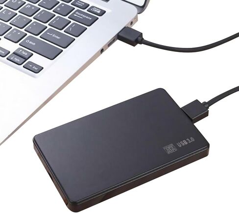2.5" SATA USB 3.0 Hard Drive Disk HDD SSD Enclosure External Laptop Case Spare in Kuwait