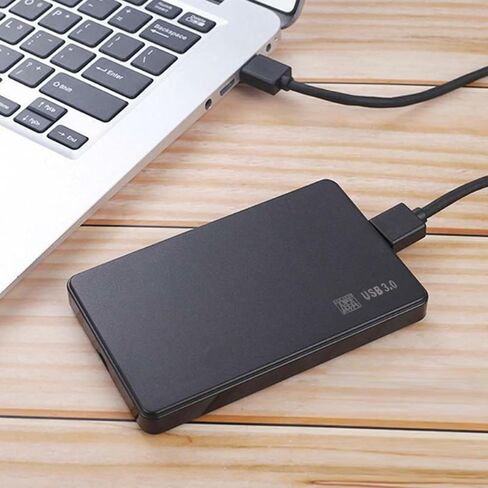 2.5" SATA USB 3.0 Hard Drive Disk HDD SSD Enclosure External Laptop Case Spare in Kuwait