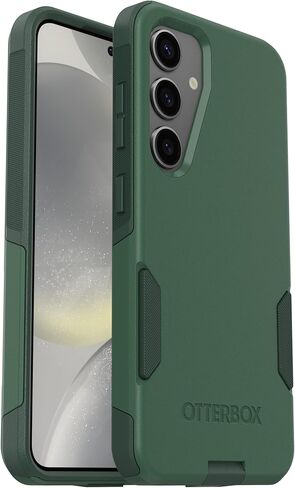 OtterBox Samsung Galaxy S24 (فقط) - حافظة سلسلة Commuter - شركة Trees Company (أخضر) - رفيعة ومتينة - مناسبة للجيب - مع حماية للمنافذ - عبوة غير مخصصة للبيع بالتجزئة in Kuwait