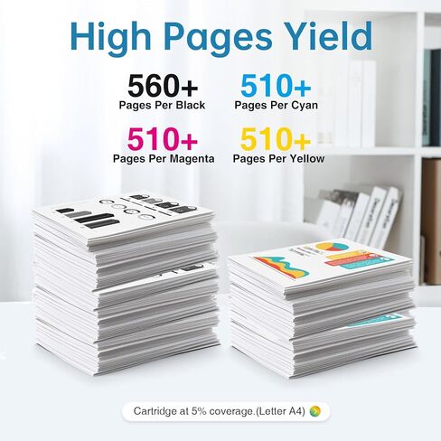 LC401XL LC401 Ink Cartridges for Brother Printer MFC-J1010DW LC 401XL 401 XL Ink Cartridge Compatible for MFC J1010DW MFC-J1170DW MFC-J1800DW MFC-J1012DW Series Printer, LC401 XL Upgraded (4 Pack) in Kuwait