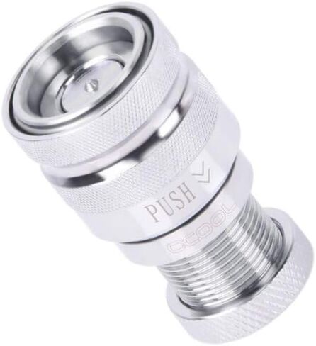 Alphacool Eiszapfen Quick Coupling Female Bulkhead G1/4 Inner Thread - Chrome in Kuwait