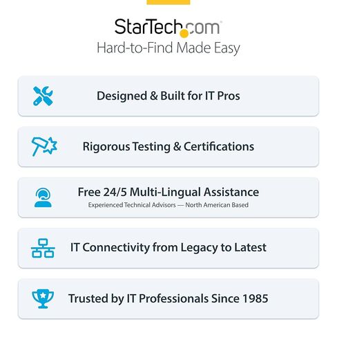 StarTech.com كابل إيثرنت CAT6 أزرق نحيف 9 بوصة، Snagless RJ45، LSZH، 28AWG نحاس عاري نقي، كابل/سلك تصحيح الشبكة النحيف in Kuwait