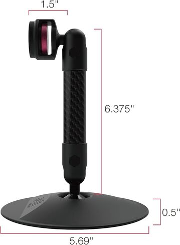 وحدة الكمبيوتر اللوحي Joy Factory MagConnect Unversal وحزمة التثبيت المكتبي MagConnect المصنوعة من ألياف الكربون (MMX107+MMU111) in Kuwait