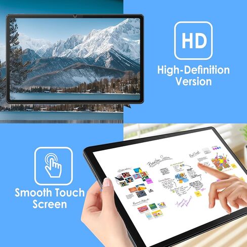 واقي شاشة متوافق مع Lenovo Tab P12 12.7 بوصة، قطعتان بديلتان من طبقة الزجاج المقوى صلابة 9H، أفلام مضادة لبصمات الأصابع ومضادة للوهج in Kuwait