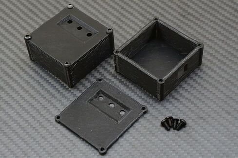 AJCMods Stealth V2 حامل حافظة محلل أداء GNSS مطبوع ثلاثي الأبعاد لـ SKYRC، لهواية الطاقة in Kuwait