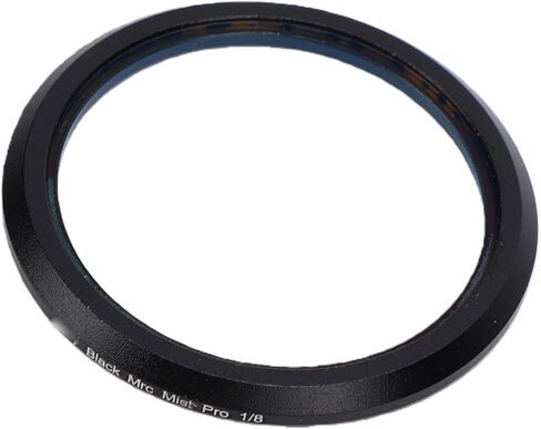 Black Diffusion 1/8 Filter, Mist Cinematic Effect Filter with Multi Layer Coatings, for GR4 GR3 GR2 LX10 G7X3 G7X2 ZV1 Cameras in Kuwait