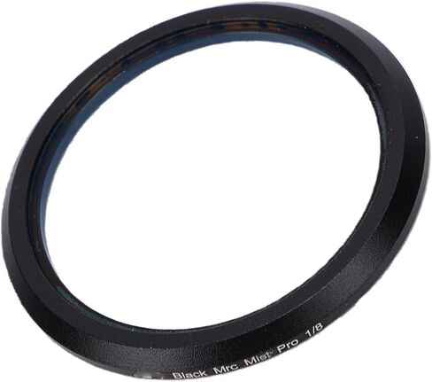 Black Diffusion 1/8 Filter, Mist Cinematic Effect Filter with Multi Layer Coatings, for GR4 GR3 GR2 LX10 G7X3 G7X2 ZV1 Cameras in Kuwait
