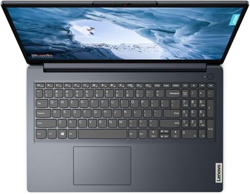 Lenovo IdeaPad 1 15.6" FHD Touchscreen (1920 x 108) Laptop, Intel Core i5-1235U, 8 GB RAM, 512 GB SSD, Windows 11 in S Mode, Wi-Fi, Abyss Blue, 82QD00HMUS in Kuwait