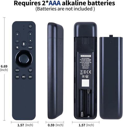 جهاز التحكم عن بعد البديل URC1110 لجهاز Apple TV HD و4K TV Box - يدعم صوت Siri in Kuwait