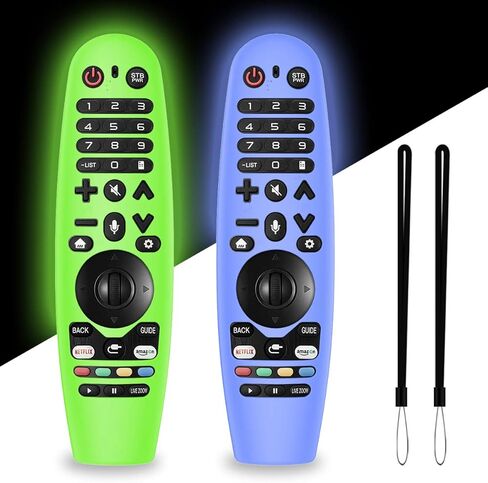 Silicone Remote Cover for LG Magic Remote, 2 Packs with Lanyard in Kuwait