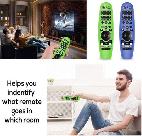 Silicone Remote Cover for LG Magic Remote, 2 Packs with Lanyard in Kuwait