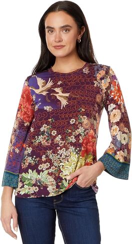تي شيرت Johnny Was النسائي The Janie Favorite Kimono Sleeve in Saudi Arabia